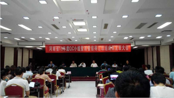 大方公司QC小組活動獲評省優一等